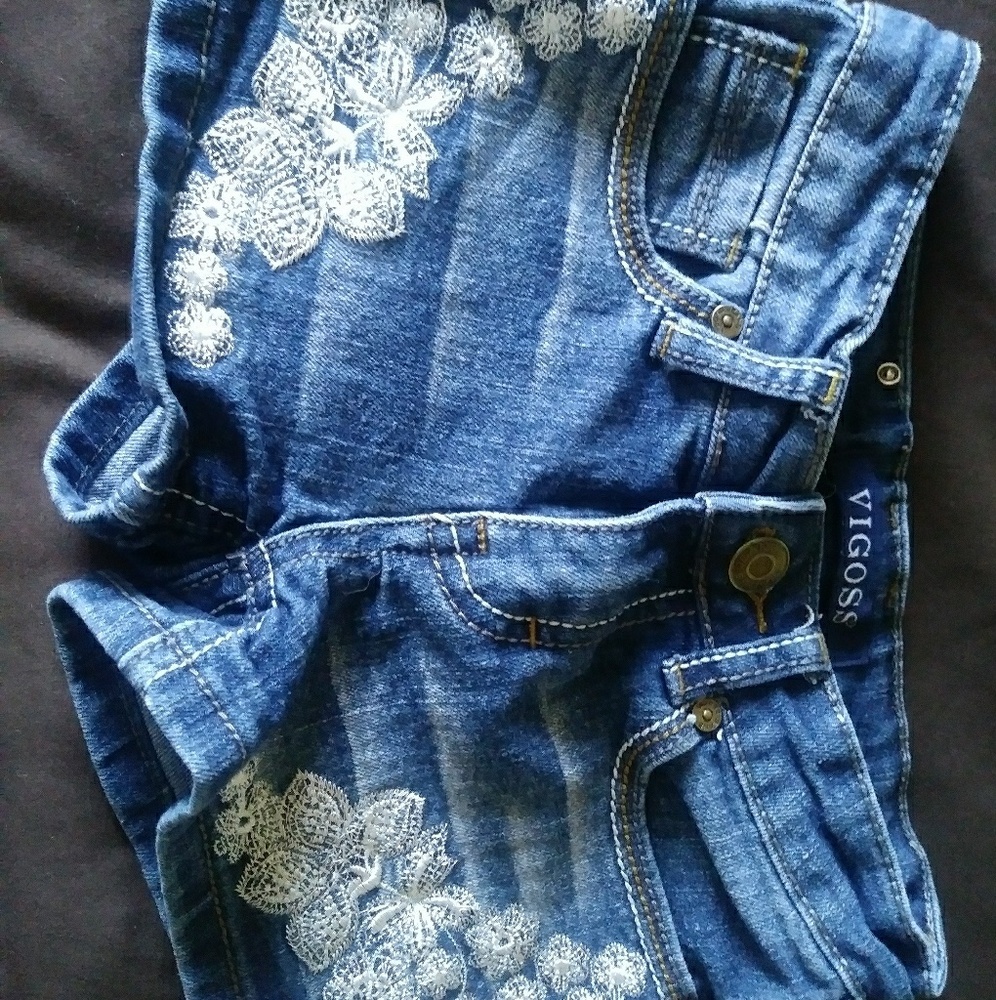 Jean Girls Shorts
